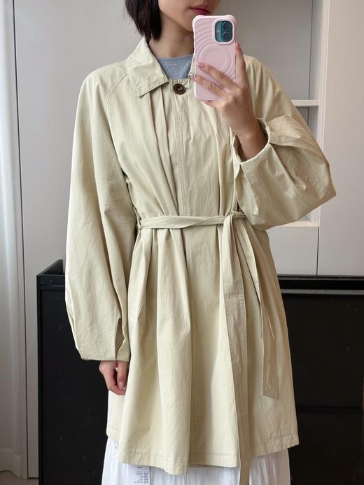 会员福利【敲重工！里外100棉】拉夏贝尔/La Chapelle简约气质纯棉风衣外套中长款英伦风别致时尚上衣 商品图12