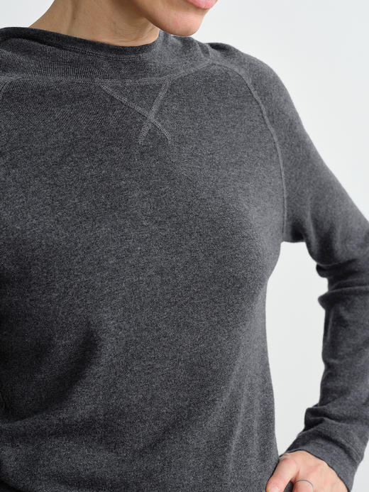 ROMI STUDIO“格雷高智”经典纯色100%绵羊毛休闲连帽毛衣 23AWM230 商品图4