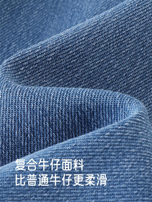 英氏儿童裤子春秋女童长裤百搭牛仔裤轻薄新款休闲裤YRKCJ4R026A 商品图1