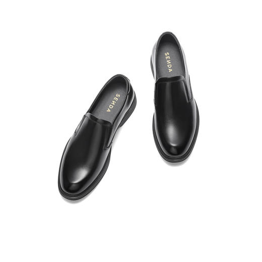 BF楼森达正装皮鞋2025冬季新款一脚蹬通勤商务德比鞋2AT02吊牌价1059活动价399 商品图2