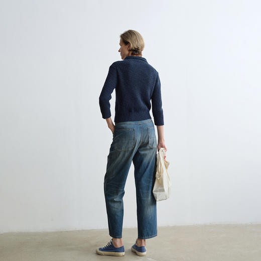 ROMI STUDIO"枫林尽染"棉质挺阔饱满精致娃娃领开衫 RWCAWZ4685 商品图8