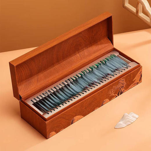 素言茶坊吉祥如意2018年福鼎寿眉白茶饼干精美茶礼30片装 商品图1