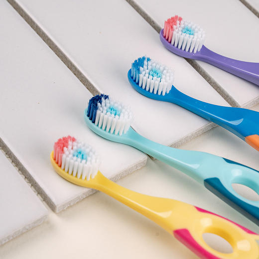 JordanStep2婴童牙刷双只装 (3-5岁）颜色随机 商品图5