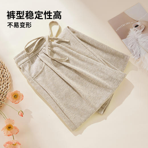 雅黛俪女士休闲阔腿裤秋冬季日常百搭黑色显瘦裤子 商品图4