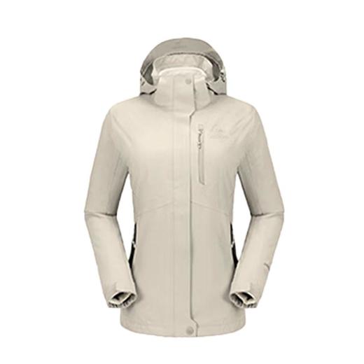 CAMEL骆驼 女三合一冲锋衣（抓绒内胆） V1W118258-1 商品图1