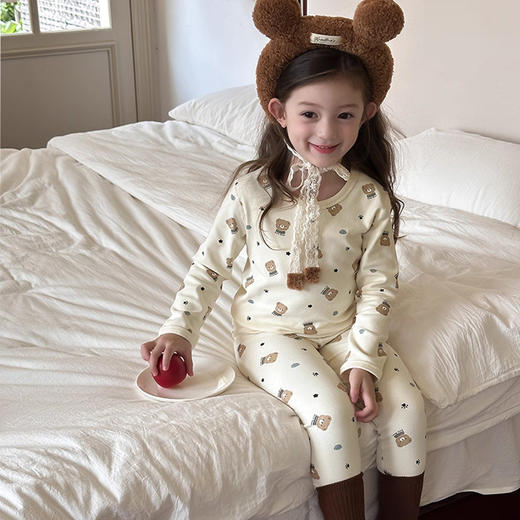 【49.9任选2套】‼️把“撸猫级"温暖穿在身上🔥秋冬季新款秋衣秋裤家居服打底套装聚【2511“羊毛”服装】 商品图4