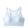 【49.9抢❗️两件任选🔥少女运动内衣背心】适合10-16岁少女，固定杯无痕透气，运动矫姿提拉防驼背，看得见的透气网孔，让身体大口呼吸，青春少女学生运动背心，肩带内衣无钢圈款舒适透气L 商品缩略图4