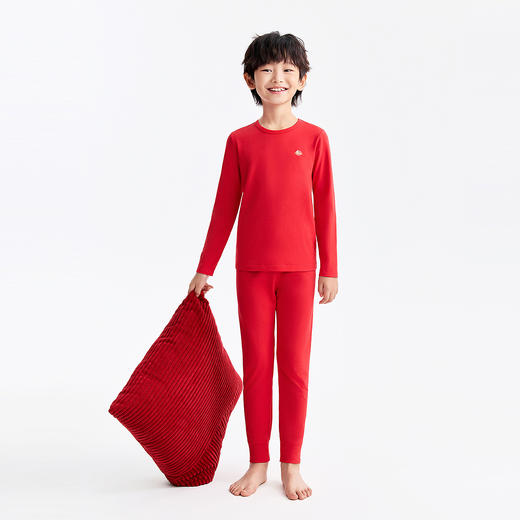 【新年波】男女童秋衣裤套装春季新款安奈儿童装JM617504 商品图3