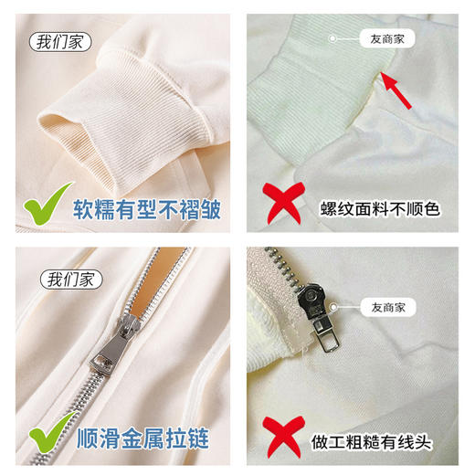 收腰显瘦 小蛮腰卫衣外套女2025秋季新款春秋款修身女装瑜伽服薄开衫紧身运动上衣 商品图6