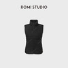 ROMI STUDIO“轻盈锁温”90白鹅绒双面收腰保暖羽绒马甲RWCAW66421 商品缩略图3