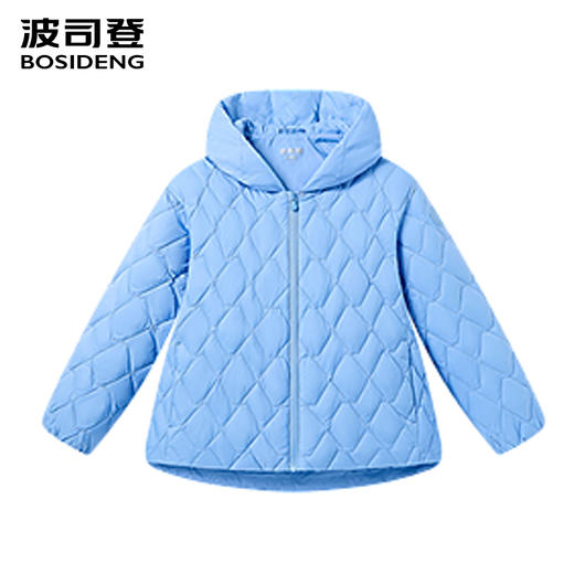 波司登25新款男女童短款儿童羽绒服连帽抗菌绒T250135042Q 商品图0