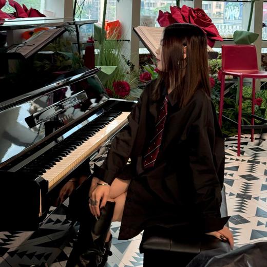 NC宽松休闲领带长袖衬衫50905秋季079113201014 商品图0