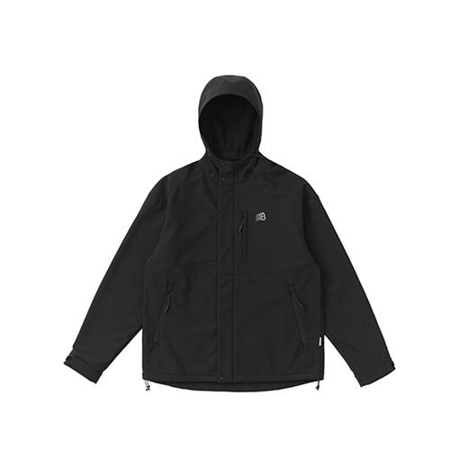 25秋冬户外三防防风防泼水带绒软壳连帽冲锋夹克 商品图4