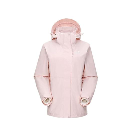 CAMEL骆驼 女三合一冲锋衣（抓绒内胆） AD22263513X-1 商品图4