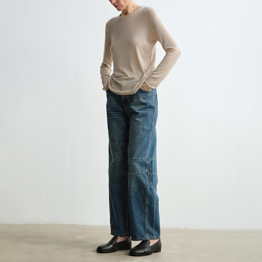 ROMI STUDIO“复古英伦”荔枝纹牛皮*复古平底乐福鞋 448BS043 商品图1