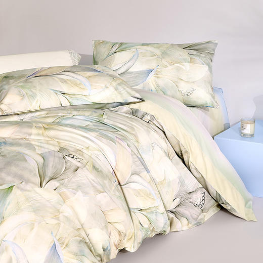 【自营】 罗莱 郁妍60S全棉贡缎印花四件套 200*230cm 商品图5