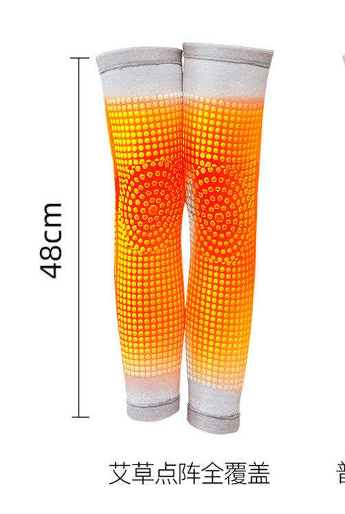 艾草自发热保暖护膝 男女通用 四季护腿老寒腿 室内四季防寒保暖护腿 商品图9