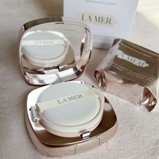 【抄底美丽】LAMER/海蓝之谜鎏光焕变气垫（带替换芯）海蓝之谜润唇霜唇膜 9g 商品图3