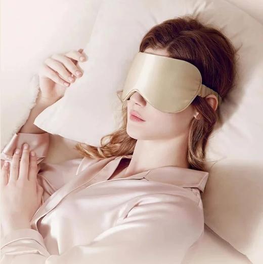 万事利 2025男女真丝眼罩 护眼精灵 可调节卡扣 商品图0