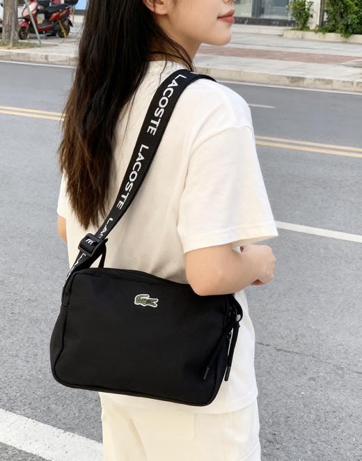 法国鳄鱼25年秋季休闲时尚潮流百搭单肩包斜挎包 商品图11