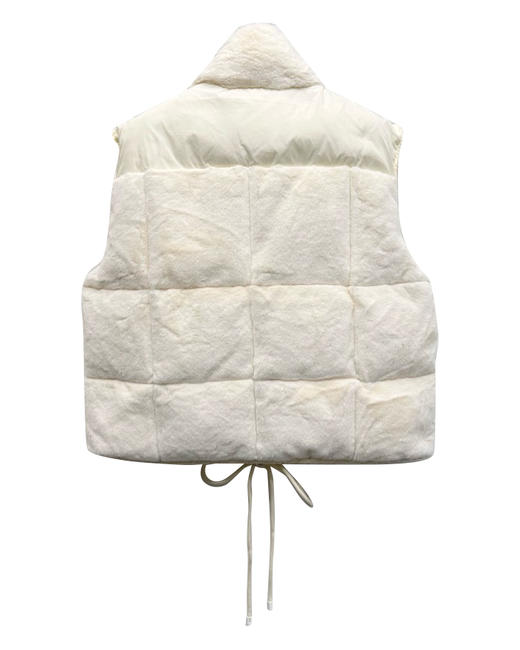 女款毛绒拼接羽绒马甲018 商品图1