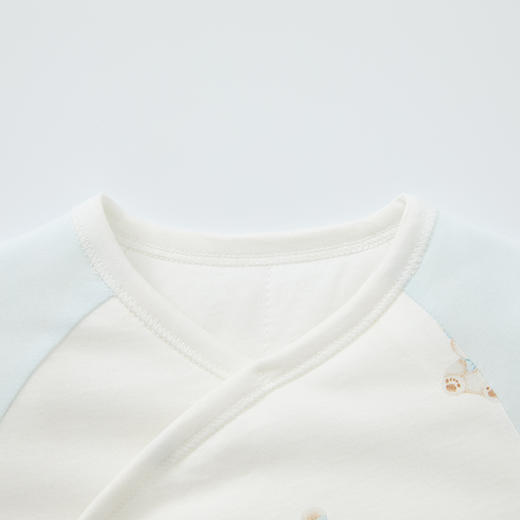 怡比晚安小熊长袖系带哈衣HY25WIN020冰蓝/花蓝色调52#-66# 商品图11