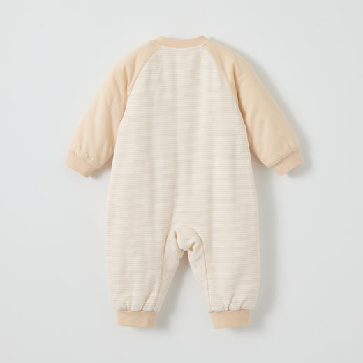 怡比躲猫猫长袖开襟哈衣HY25WIN025咖白色调59#-90# 商品图7