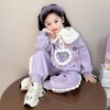 女童冬装套装 儿童加绒加厚休闲两件套洋气女宝宝 商品缩略图2