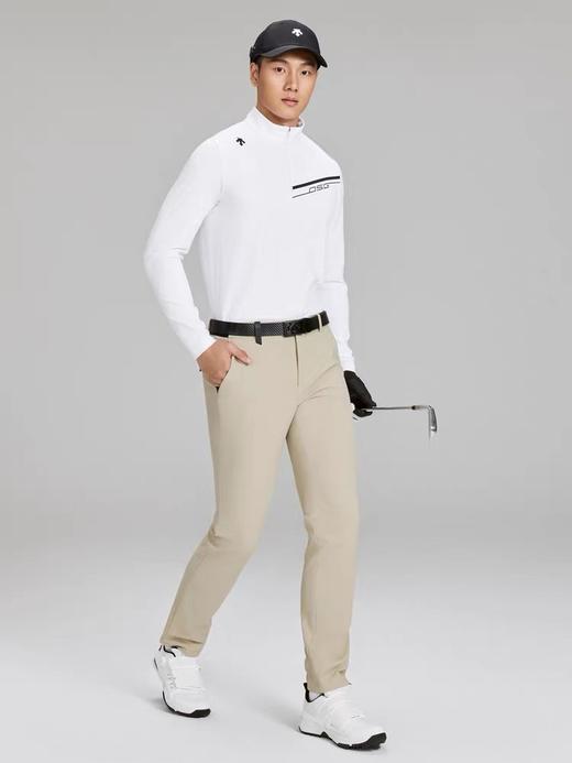 DES迪桑T 秋冬新品 高尔夫 男士立领长袖POLO衫 商品图4