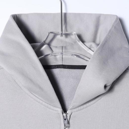 SDSA秋冬新款痞帅男装美式撞色刺绣字母拉链连帽卫衣百搭开衫外套 商品图1