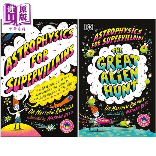 【中商原版】DK超级反派的天体物理学 2册 英文原版 Astrophysics for Supervillains 儿童科学百科 科普读物 小初文学 进口书 商品图0