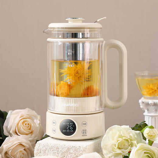 大宇 （DAEWOO)多功能迷你0.8L恒温养生壶 DYYS-8082 商品图4