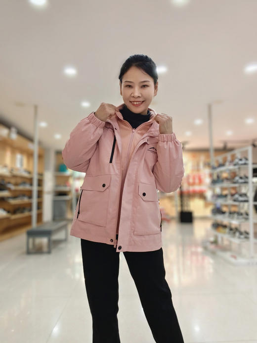 双星名人情侣款冲锋衣534235/534236 商品图2