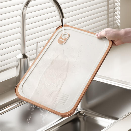 Velosan温仑山新雅抗菌辅食研磨双面菜板 商品图3