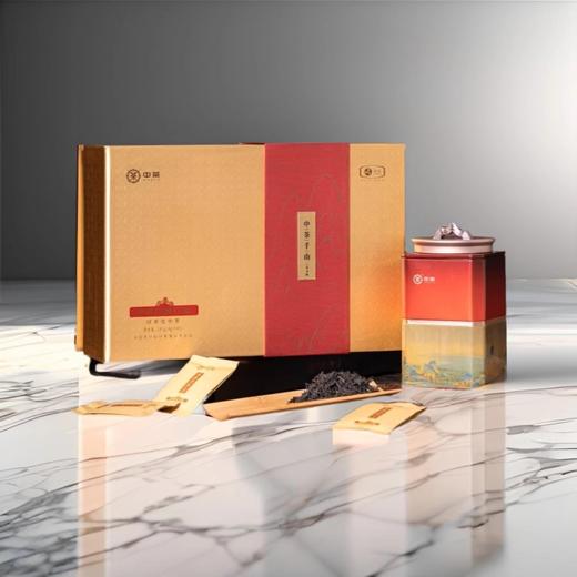 中茶千山系类小种红茶中粮武夷山正山小种红茶礼盒礼品装 商品图0
