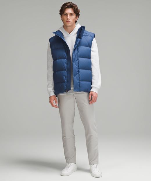 LULU 男士新款90白鸭绒羽绒马甲外套 Z-15668 商品图0