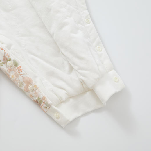 怡比雅韵之美长袖开襟哈衣HY25WIN028白花色调59#-90# 商品图11