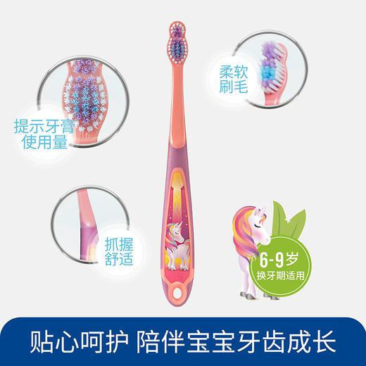 Jordan婴童牙刷Step3(6-9岁）单只装，颜色随机 商品图2