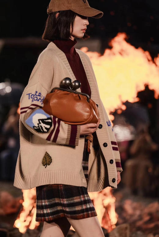 MaxMara WEEKEND 花纹V领针织毛衫(SS) 商品图3