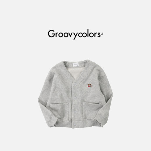 日本GC童装 Groovycolors GRS 滑板小狗开衫 商品图0
