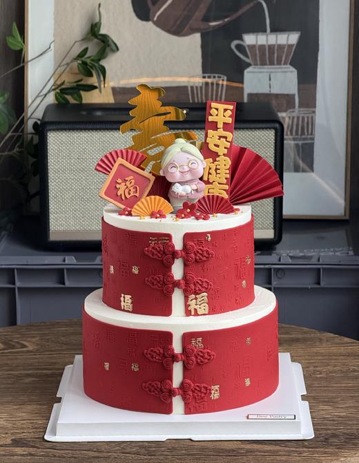 寿星奶奶D款 双层 商品图0