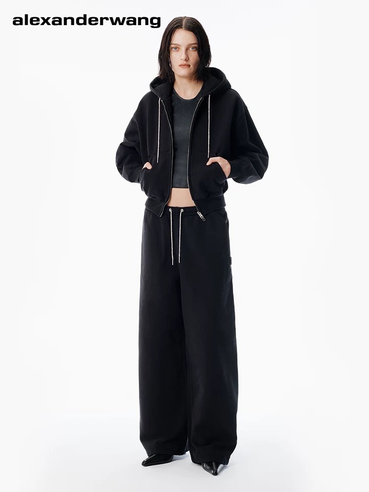 AW大王水钻抽绳加绒套装