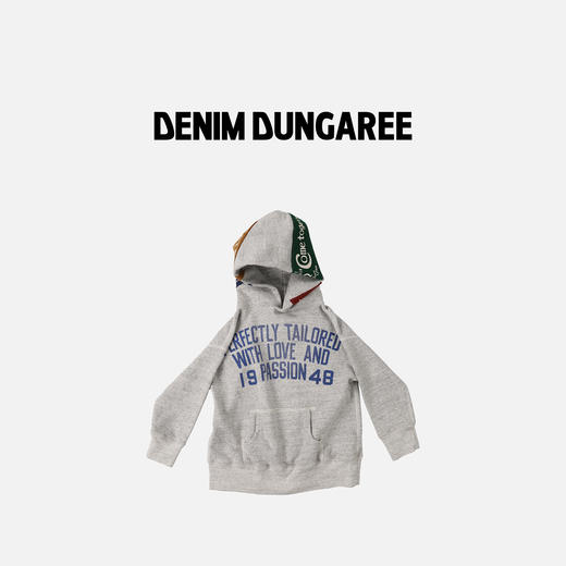 日本DD童装 DENIM DUNGAREE 三角旗徽章派克外套 商品图1