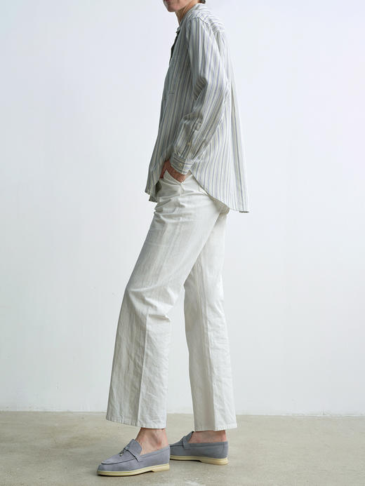 ROMI STUDIO“经典优雅”羊反 绒老钱风金属扣经典乐福鞋RWCRP32807 商品图9