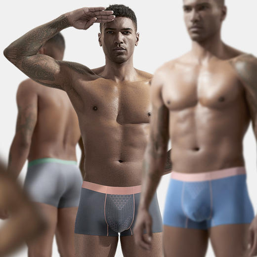 新热卖！托玛琳按摩颗粒【生蚝素按摩内裤】轻薄 透气 吸湿排汗 不紧不勒 商品图7