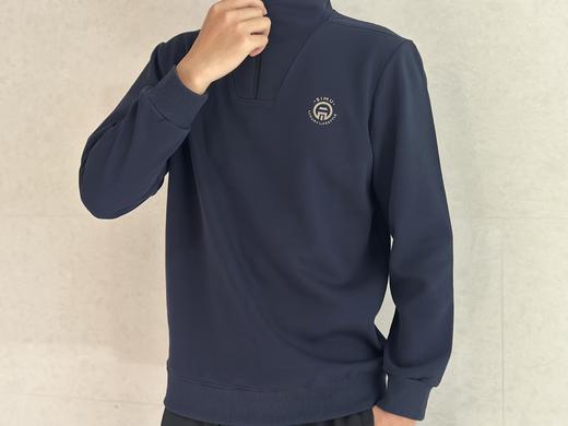 香港寺木秋季半拉链立领卫衣 上身大牌感十足！男女同款 商品图9