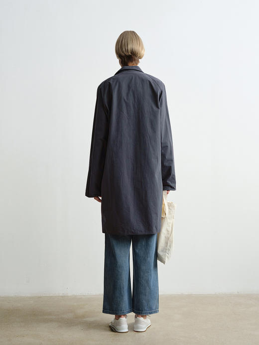 ROMI STUDIO“率性自我”高支纯棉轻薄宽松直筒风衣外套 RWCAWY4662 商品图3