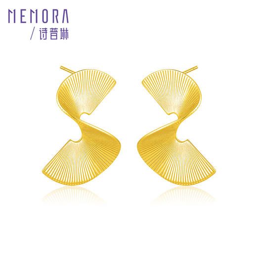 【任选3件599元】螺旋耳饰 S925银耳环时尚ins风耳饰MEMORA诗普琳YEE03001、YEE03002（线上专供） 商品图0