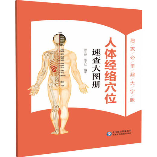 人体经络穴位速查大图册 贾云哲 张文征 主编 详细介绍了十二经脉 任脉 督脉和经外奇穴的取穴定位及功能主治 中国医药科技出版社 商品图1