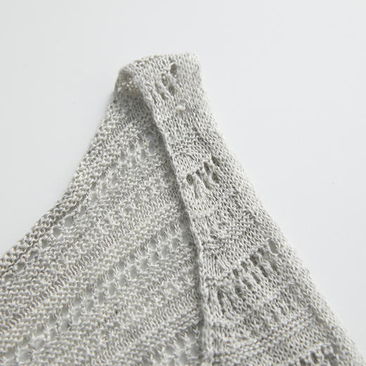 ROMI STUDIO“松弛气息”100%亚麻宽松镂空U领拼接背心 RWCRSJ3973 商品图7